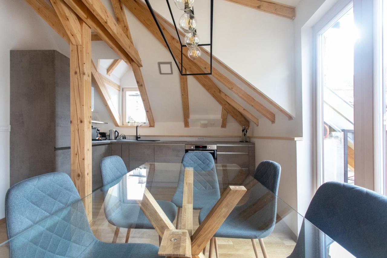 Bright & Spacious Loft In The Heart Of Old Town Liubliana Exterior foto