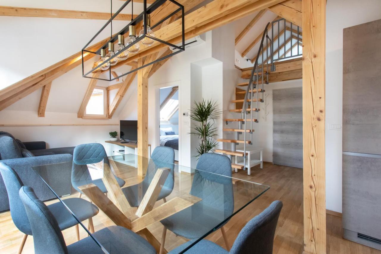 Bright & Spacious Loft In The Heart Of Old Town Liubliana Exterior foto