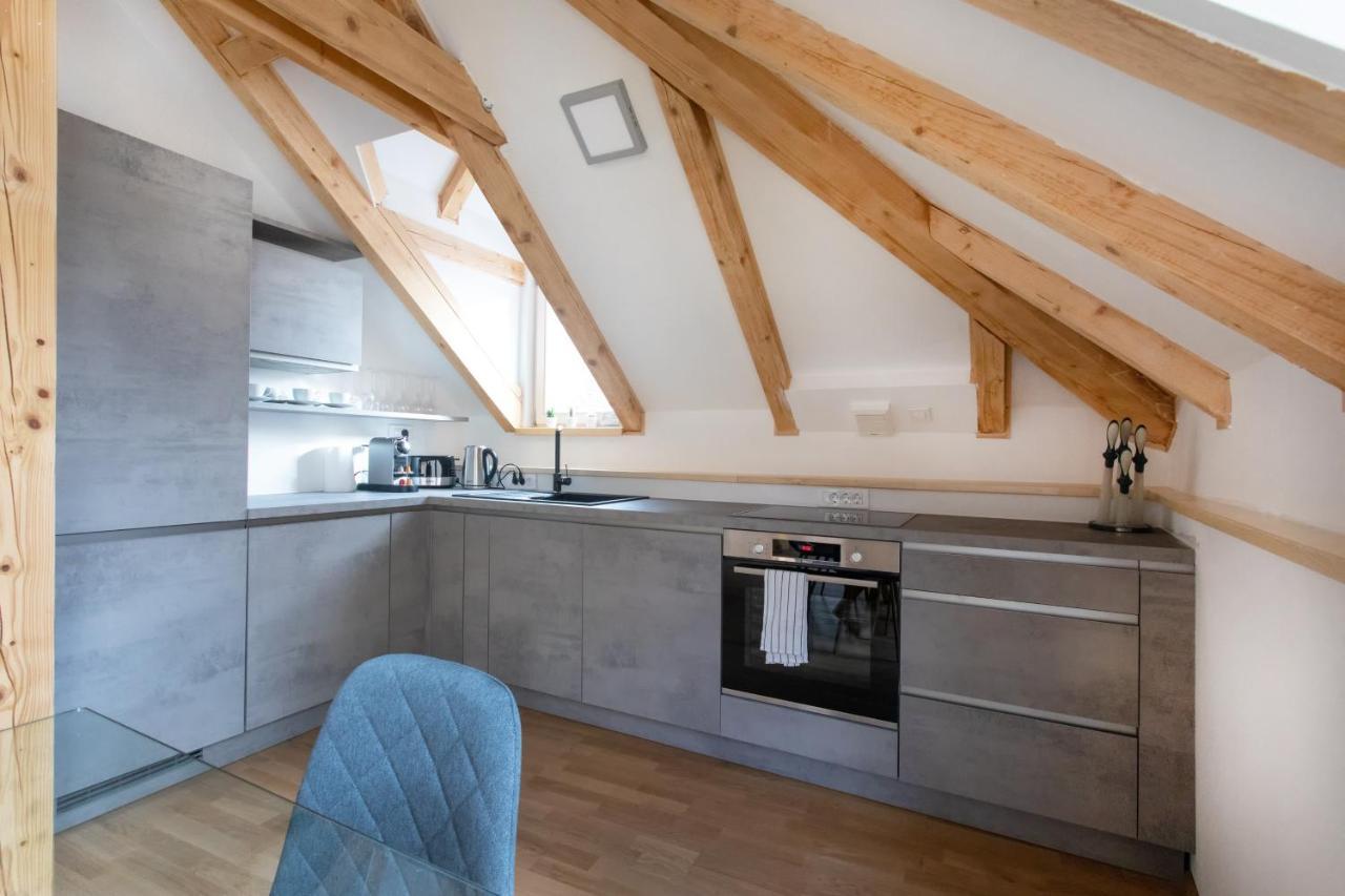 Bright & Spacious Loft In The Heart Of Old Town Liubliana Exterior foto